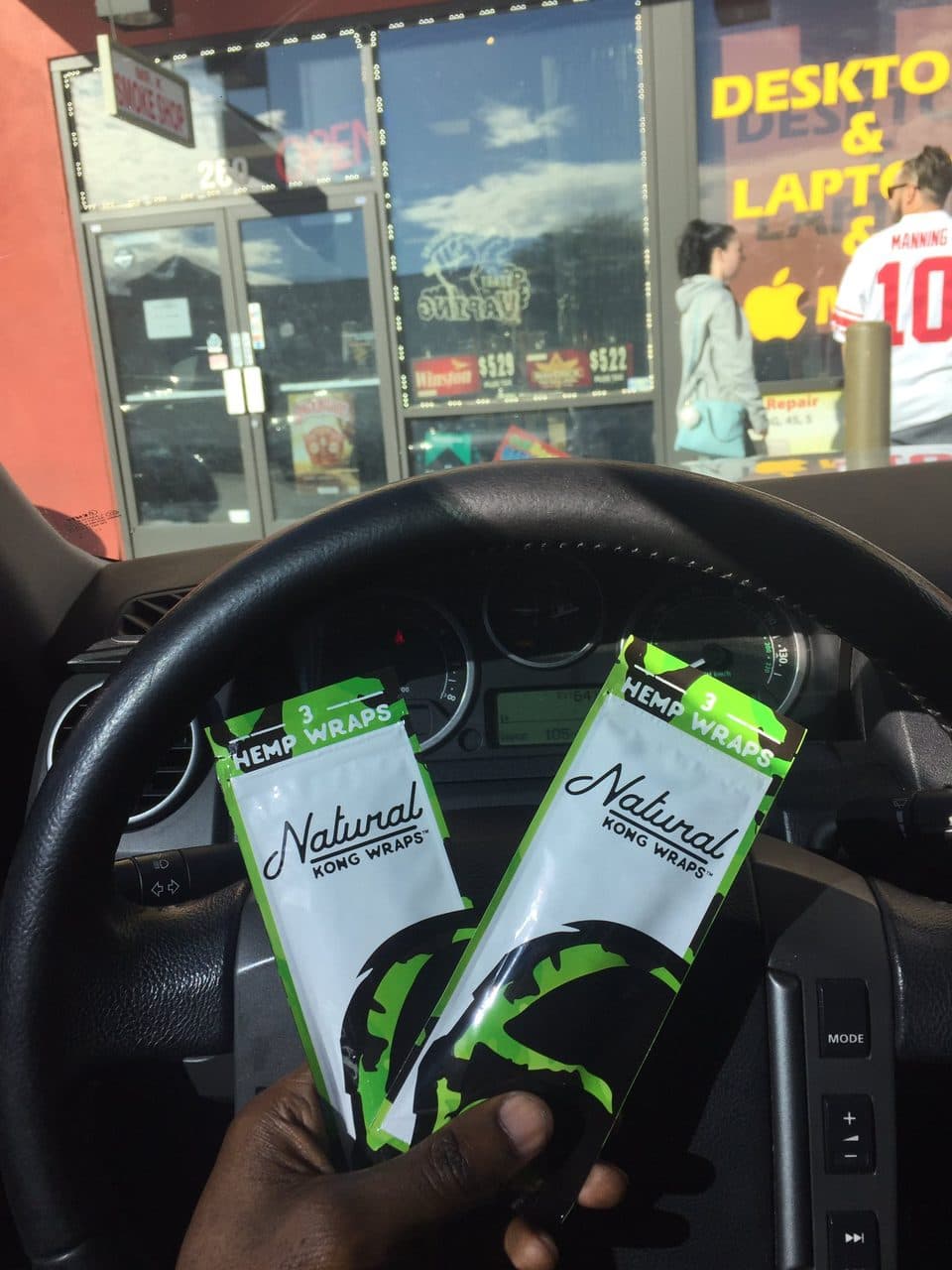 KONG WRAPS — the brand DAJAI brokered toward Snoop. Operator move, not a cosign.